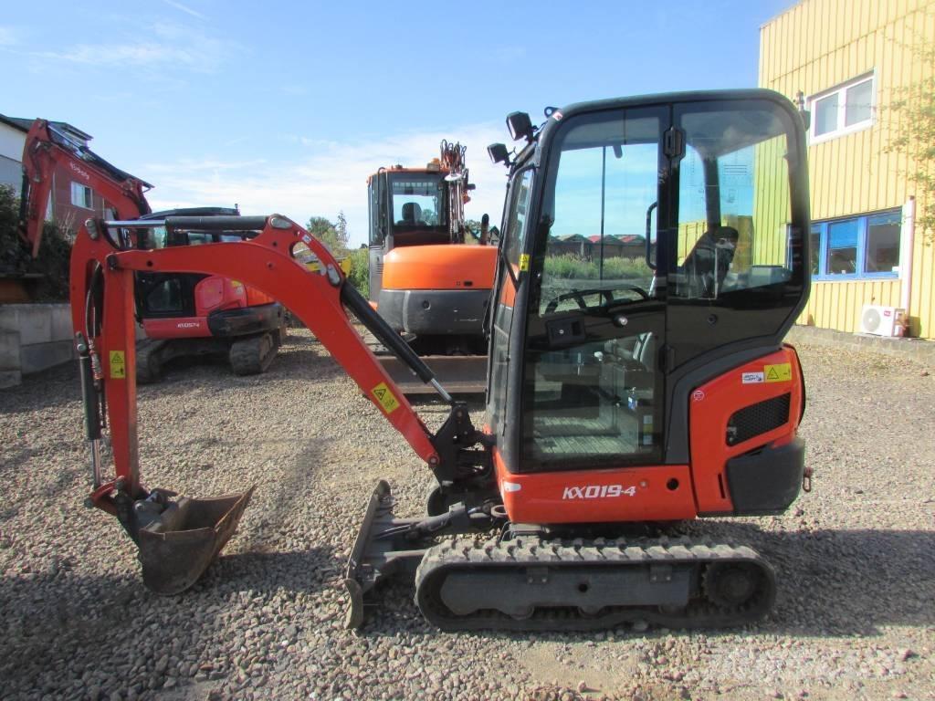 Kubota KX 019-4 حفارات صغيرة أقل من 7 طن (حفارات صغيرة)