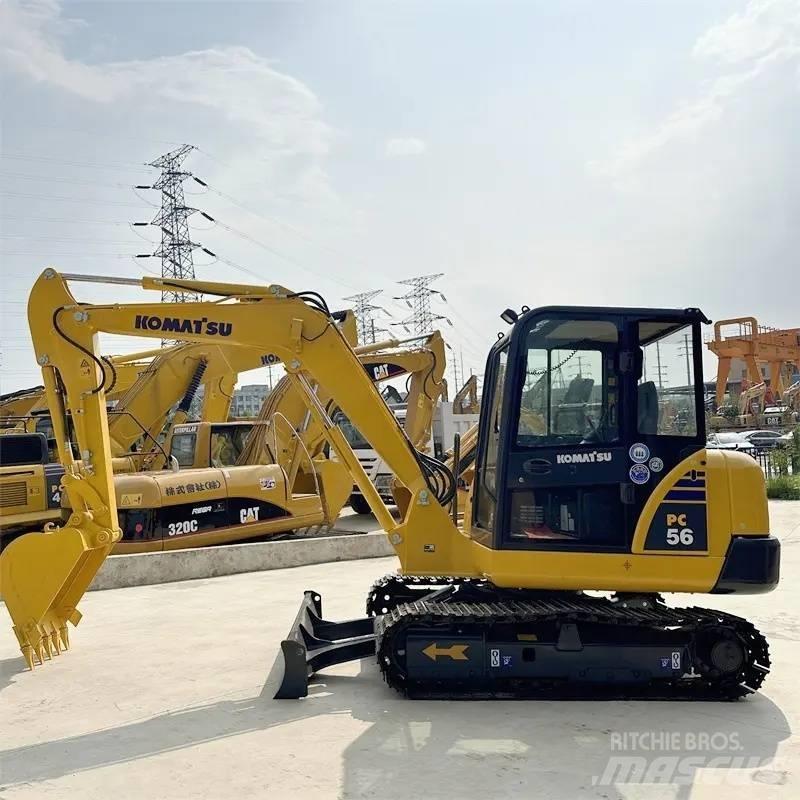 Komatsu PC 56 حفارات صغيرة أقل من 7 طن (حفارات صغيرة)