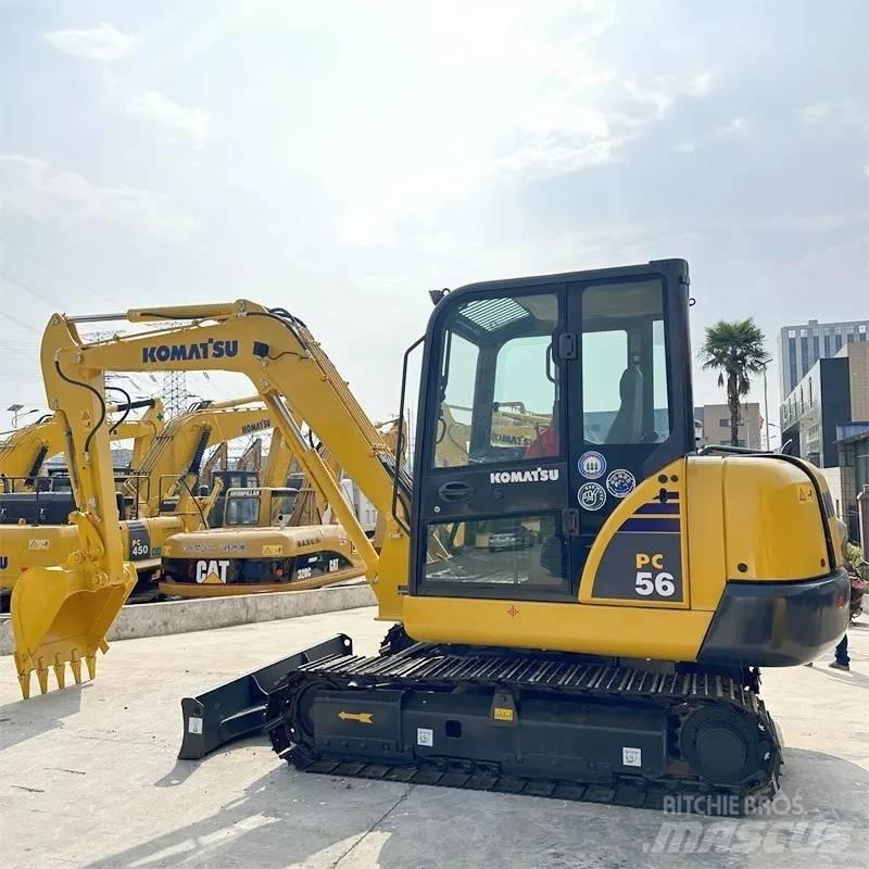 Komatsu PC 56 حفارات صغيرة أقل من 7 طن (حفارات صغيرة)