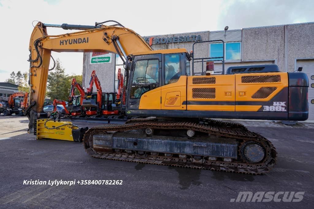 Hyundai HX 380 L حفارات زحافة