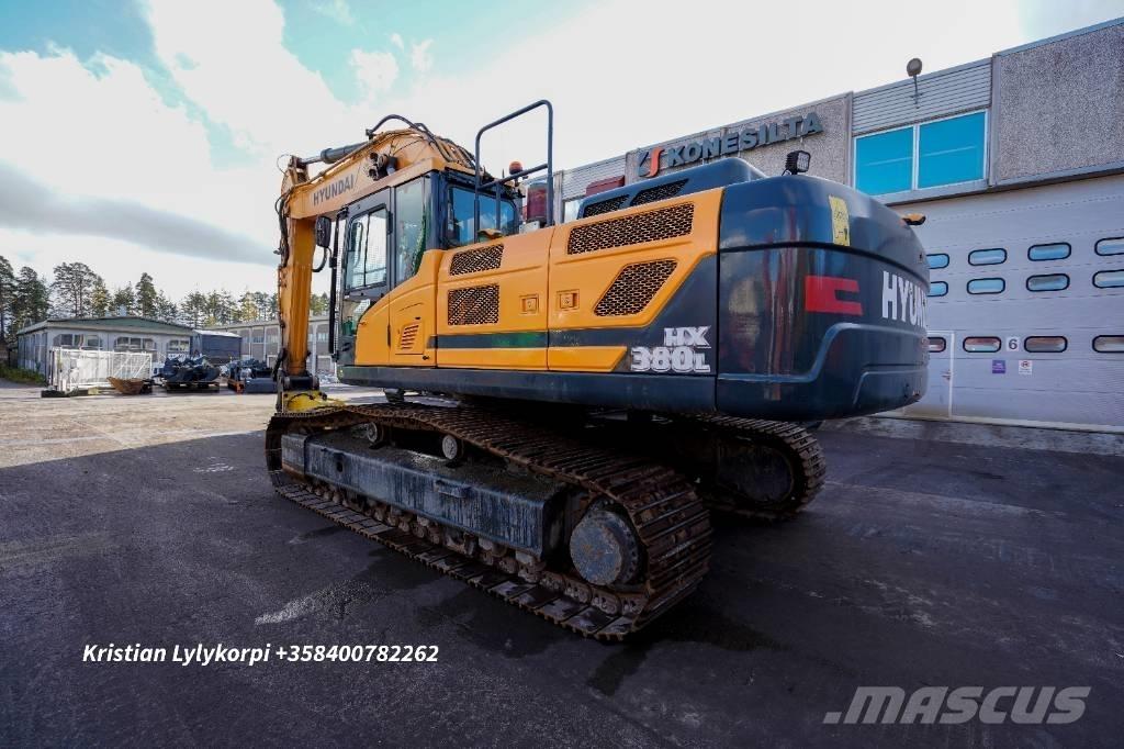 Hyundai HX 380 L حفارات زحافة