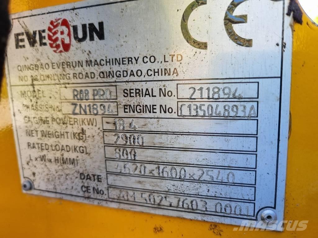 Everun R 08 Pro لوادر بعجل