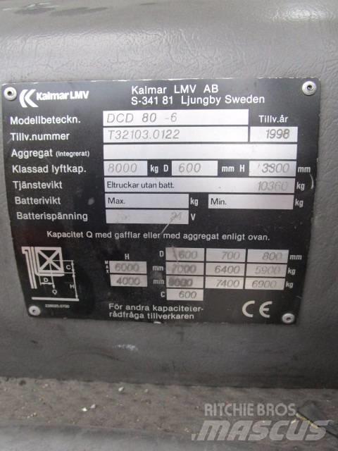 Kalmar DCD 80-6 شاحنات الديزل