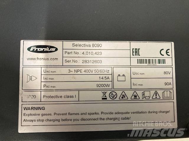 Linde E30/600HL/387 شاحنات ذات رافعات شوكية تعمل بالكهرباء