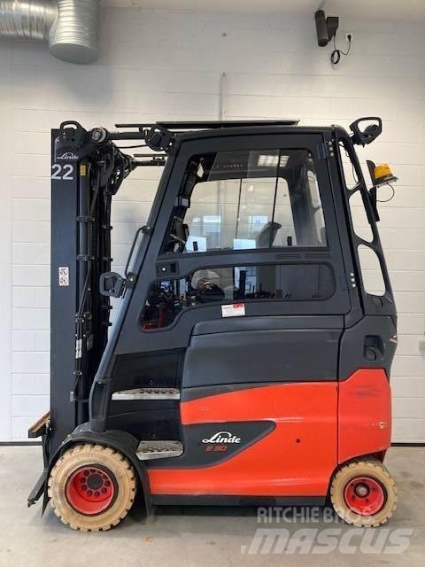 Linde E30/600HL/387 شاحنات ذات رافعات شوكية تعمل بالكهرباء