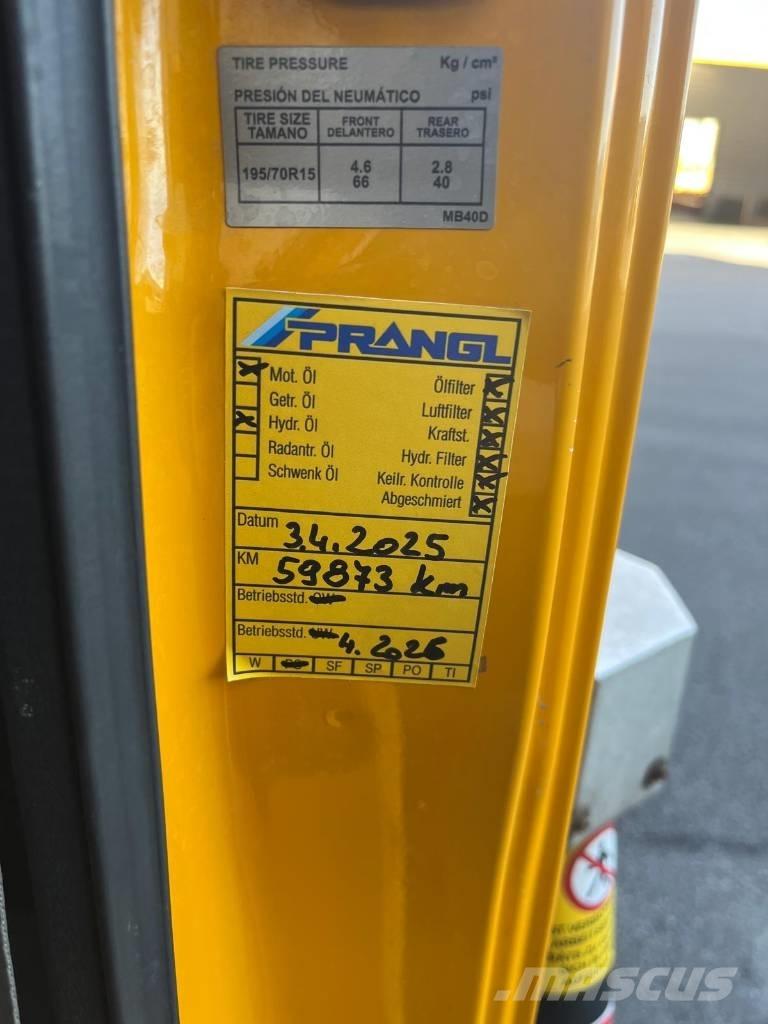 GSR E 179 T Compact المنصات الهوائية المثبتة على شاحنة