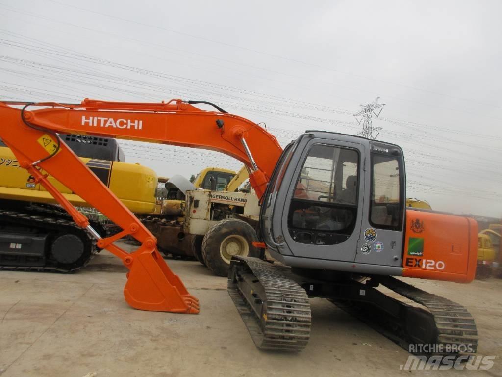 Hitachi EX 120-3 حفارات زحافة