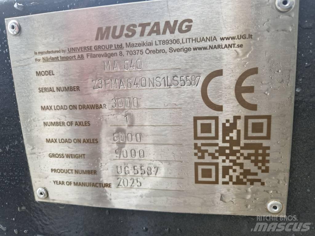 Mustang MA C-640 مقطورات أخرى