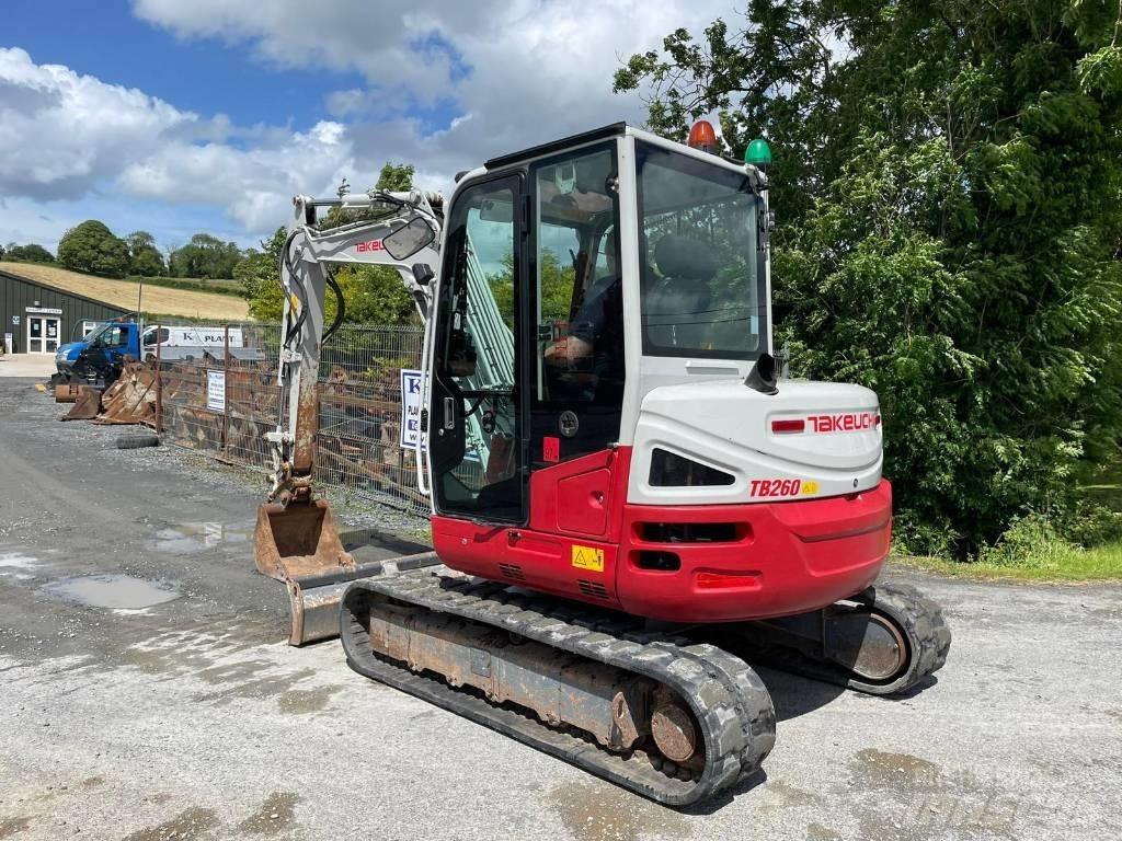 Takeuchi TB 260 حفارات صغيرة أقل من 7 طن (حفارات صغيرة)
