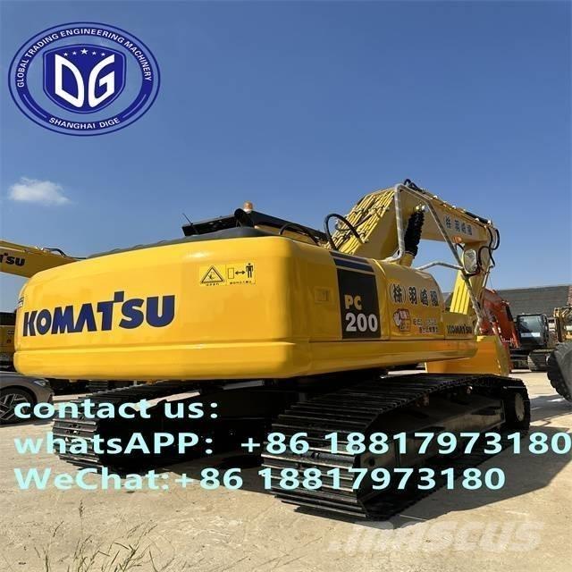 Komatsu PC 200-7 حفارات زحافة