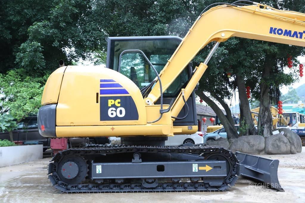 Komatsu PC 60-8 حفارات زحافة