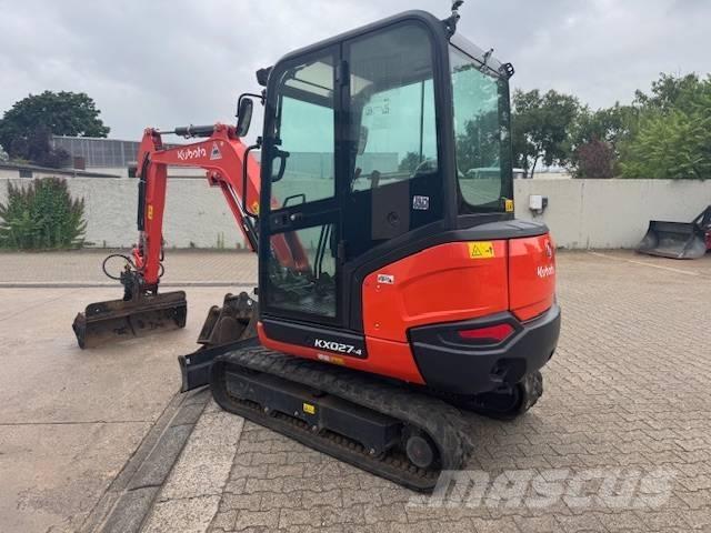 Kubota KX 027-4 حفارات صغيرة أقل من 7 طن (حفارات صغيرة)