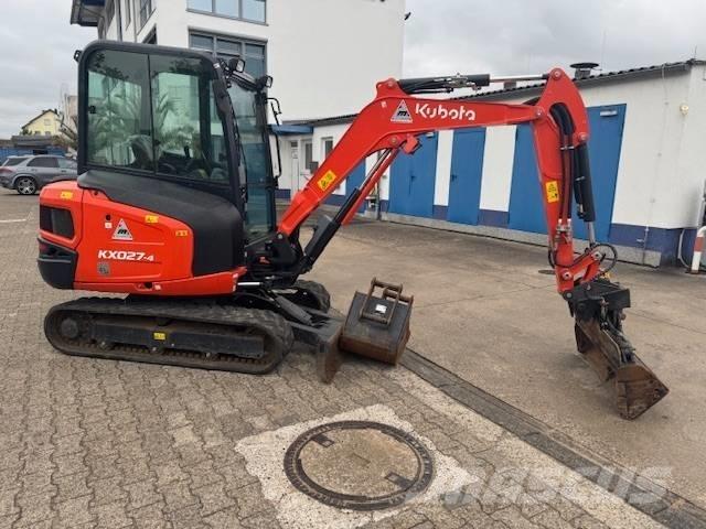 Kubota KX 027-4 حفارات صغيرة أقل من 7 طن (حفارات صغيرة)