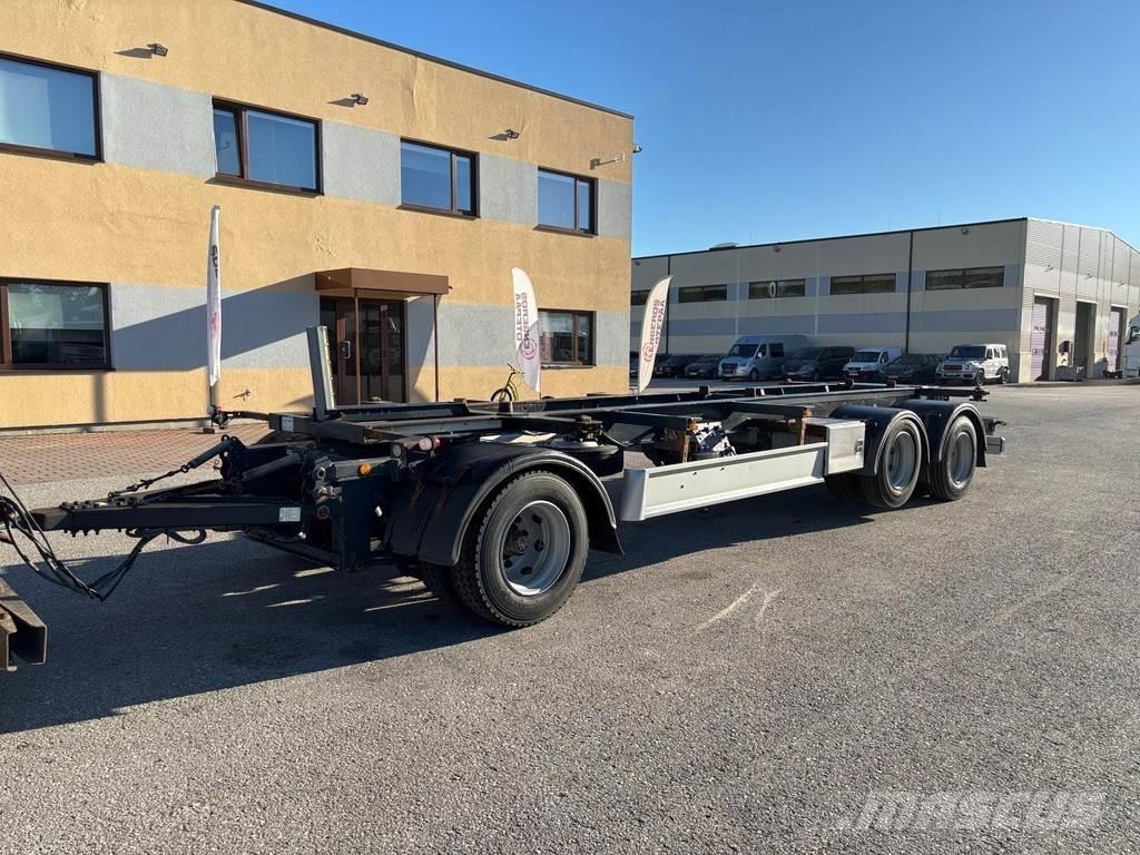 Fliegl 3-AXLE BDF مقطورات حاويات