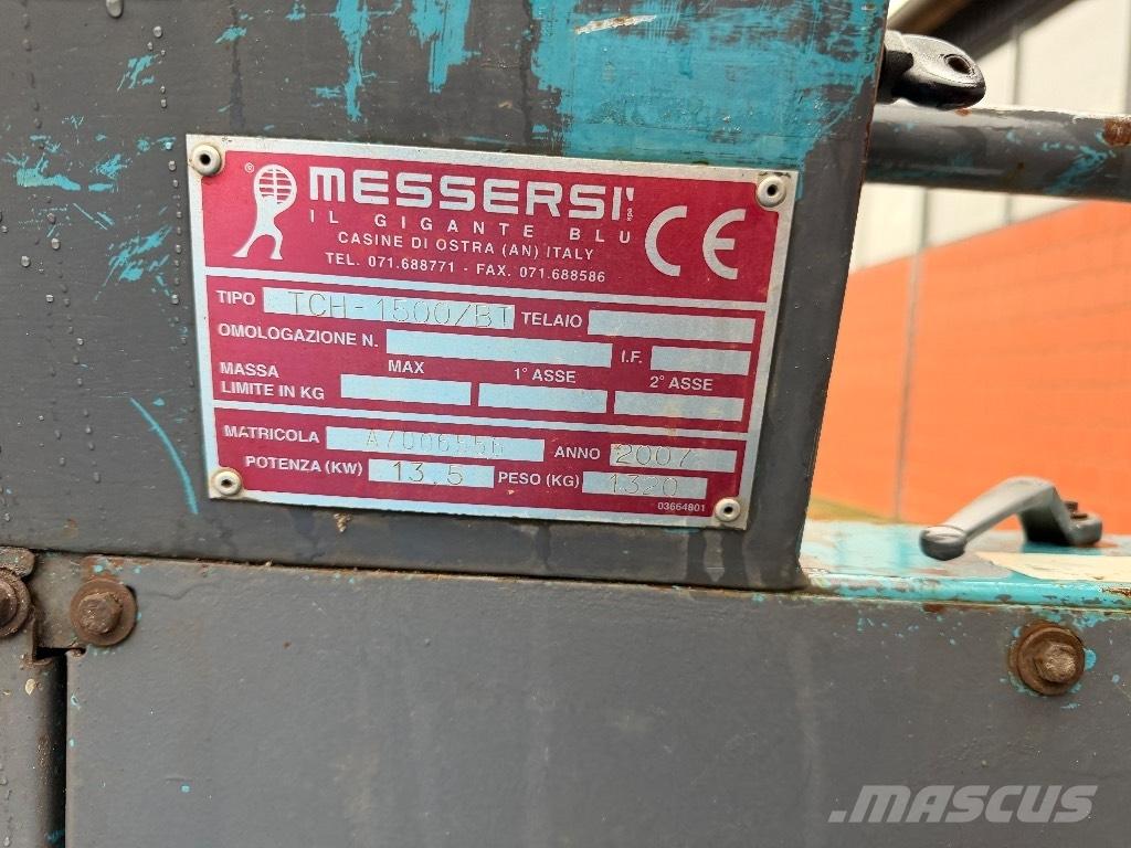 Messersi TCH 1500 BT عربات نقل قلابة مجنزرة