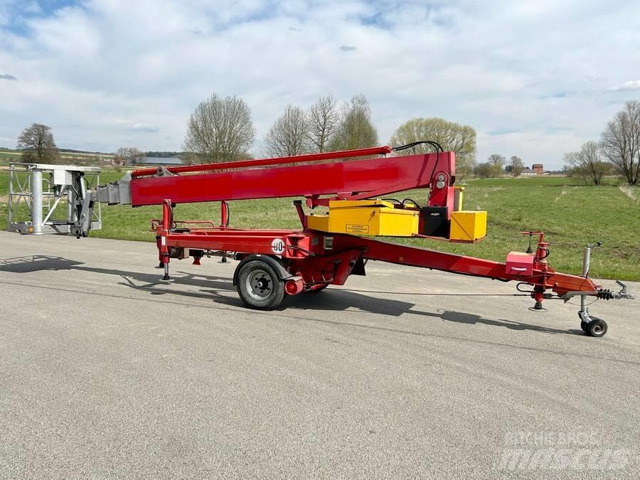 Denka-Lift DK 25 المنصات الهوائية المثبتة على مقطورة