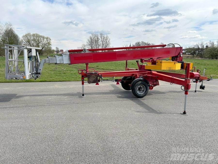 Denka-Lift DK 25 المنصات الهوائية المثبتة على مقطورة