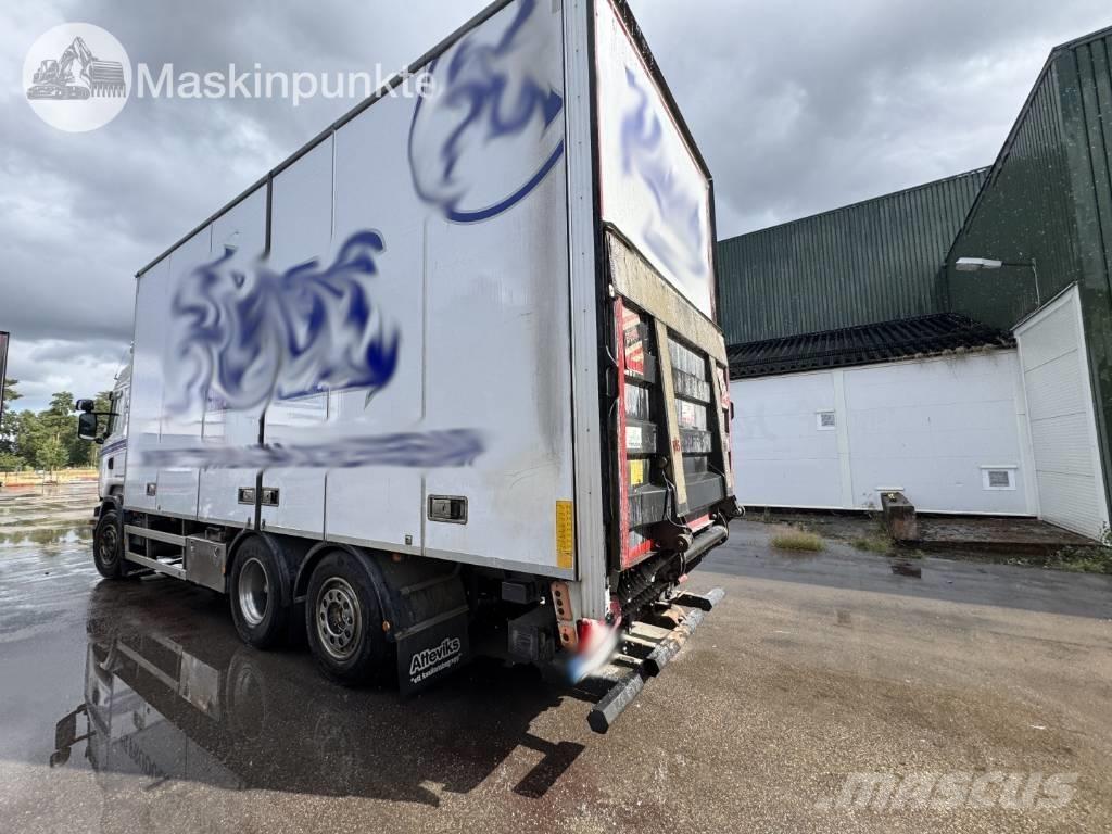 Scania R 490 LB شاحنات ذات هيكل صندوقي