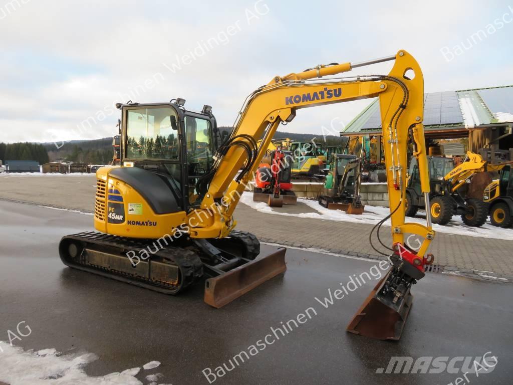 Komatsu PC 45 MR-5E0 حفارات صغيرة أقل من 7 طن (حفارات صغيرة)