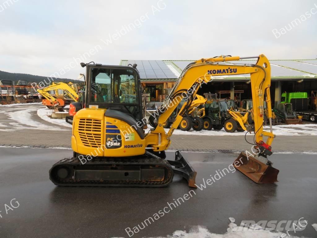 Komatsu PC 45 MR-5E0 حفارات صغيرة أقل من 7 طن (حفارات صغيرة)