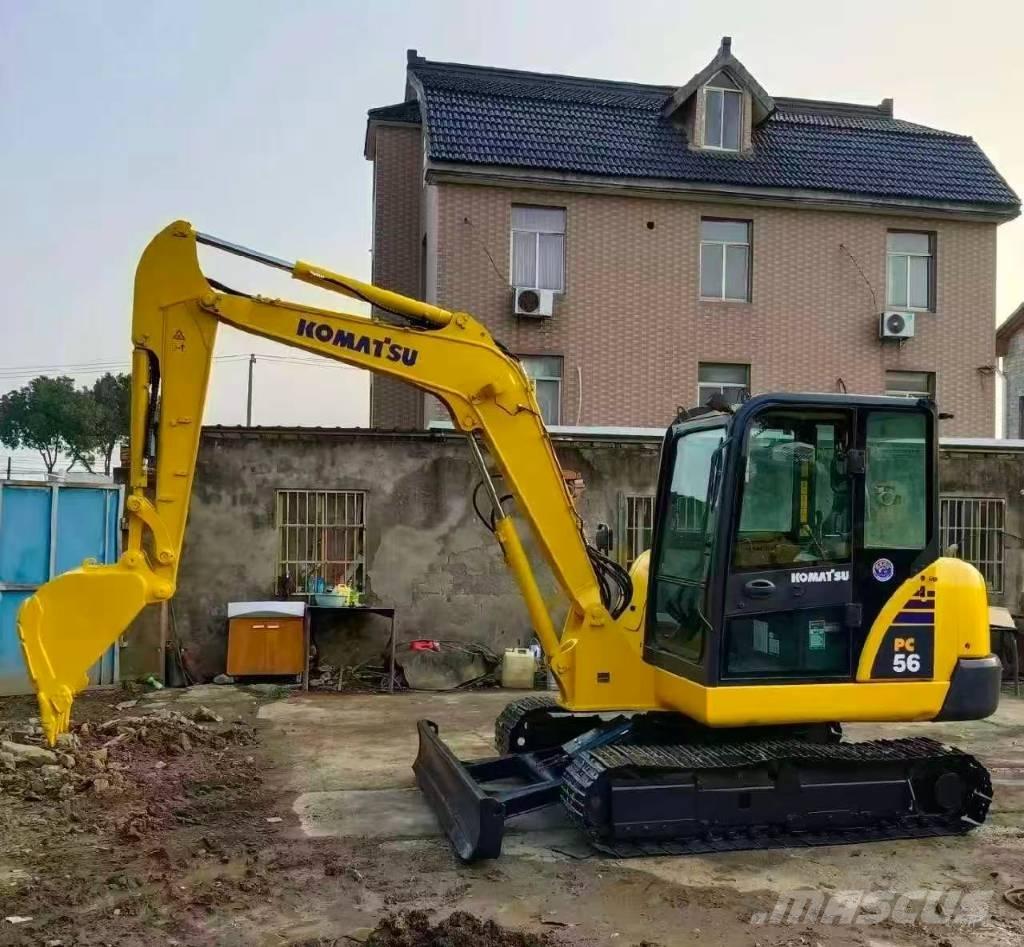 Komatsu PC 56 حفارات صغيرة أقل من 7 طن (حفارات صغيرة)
