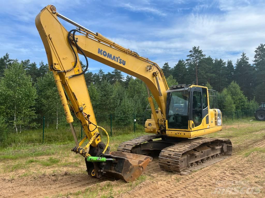 Komatsu PC 190 LC-8 حفارات زحافة