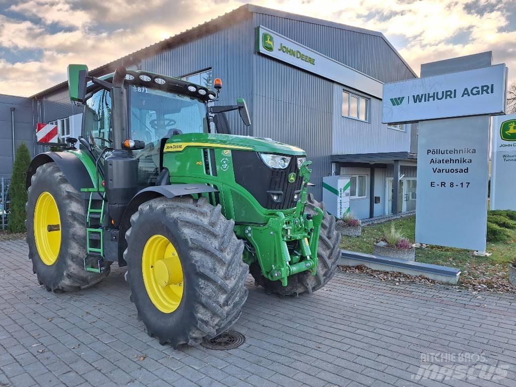 John Deere 6R250 الجرارات