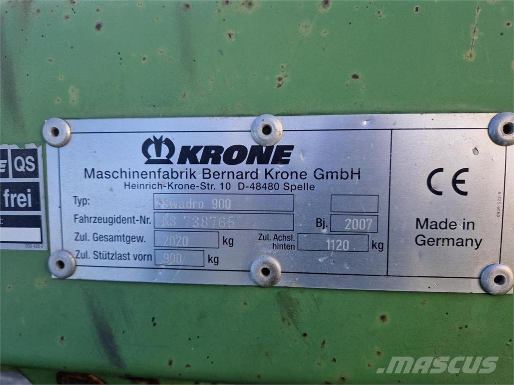 Krone Swadro 900 محشات