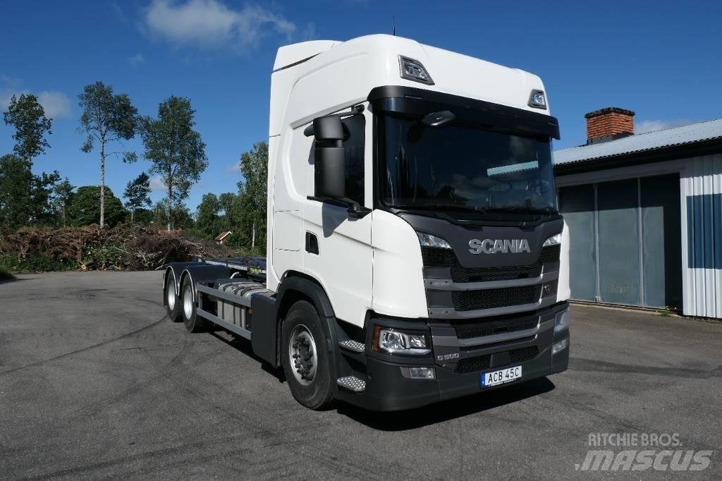 Scania G500B6x2NB شاحنات الرافعات الخطافية