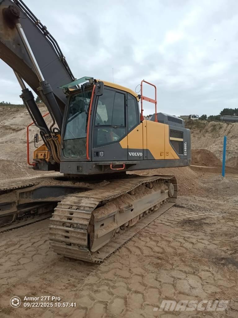 Volvo EC 480 E L حفارات زحافة