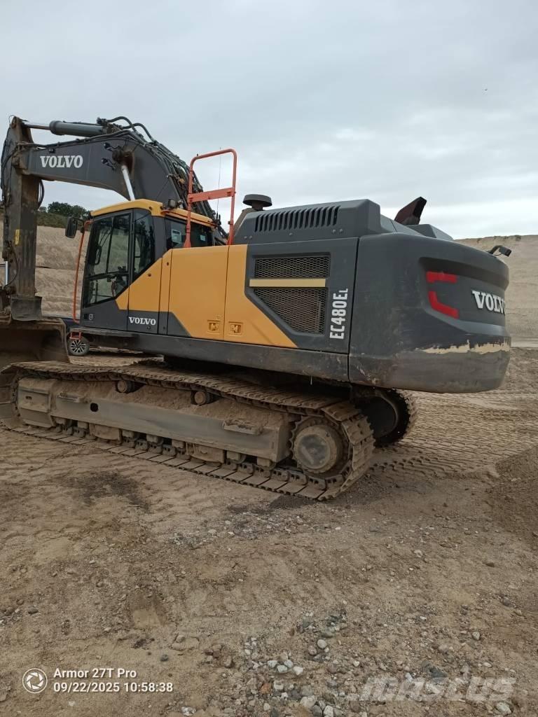 Volvo EC 480 E L حفارات زحافة