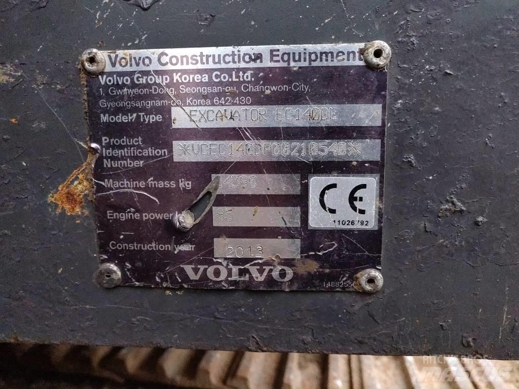 Volvo EC 160 DL حفارات زحافة