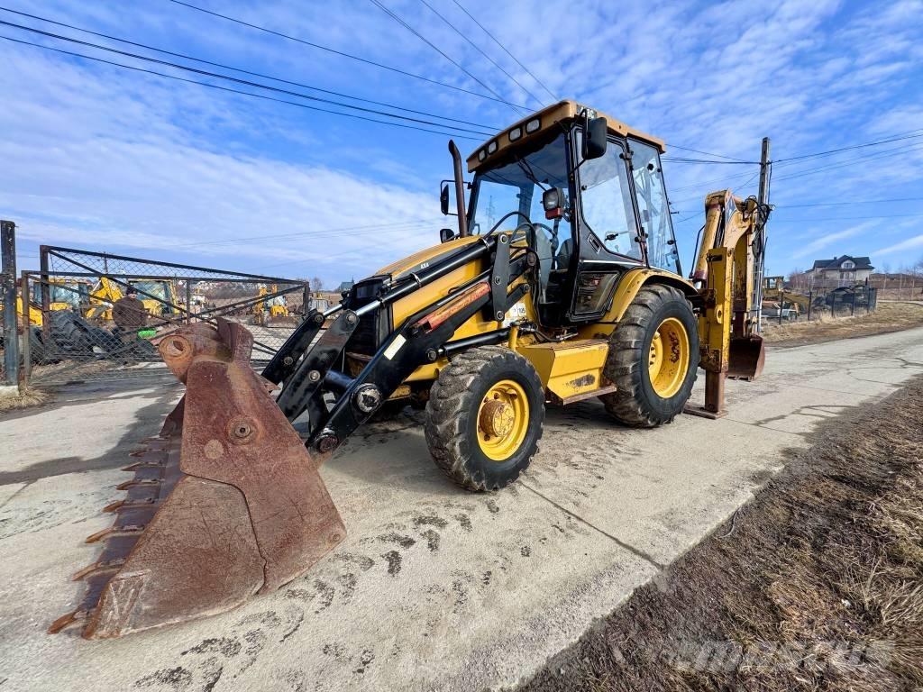 CAT 428 C لوادر ذات جرافات عكسية
