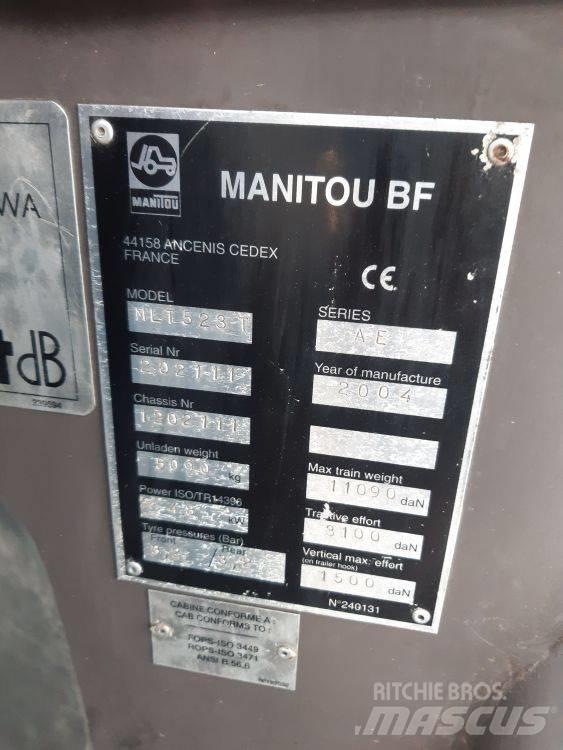 Manitou MLT 523 T مناولات متداخلة