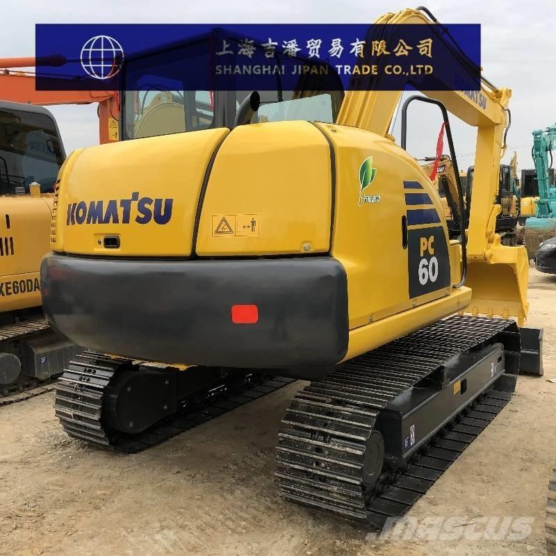 Komatsu PC 60 حفارات زحافة