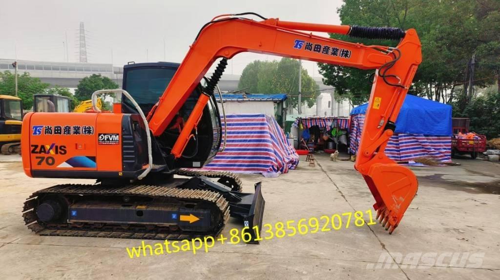 Hitachi ZX 70 حفارات صغيرة أقل من 7 طن (حفارات صغيرة)