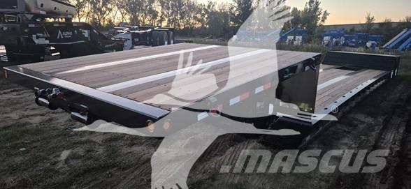  ALPHA HD A80MG نصف مقطورة مسطحة منخفضة