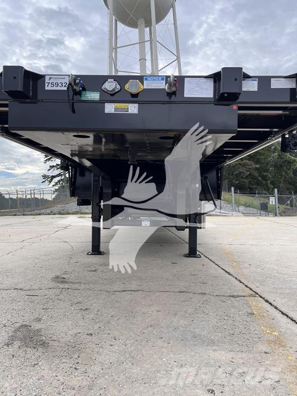 Fontaine  نصف مقطورة مسطحة منخفضة