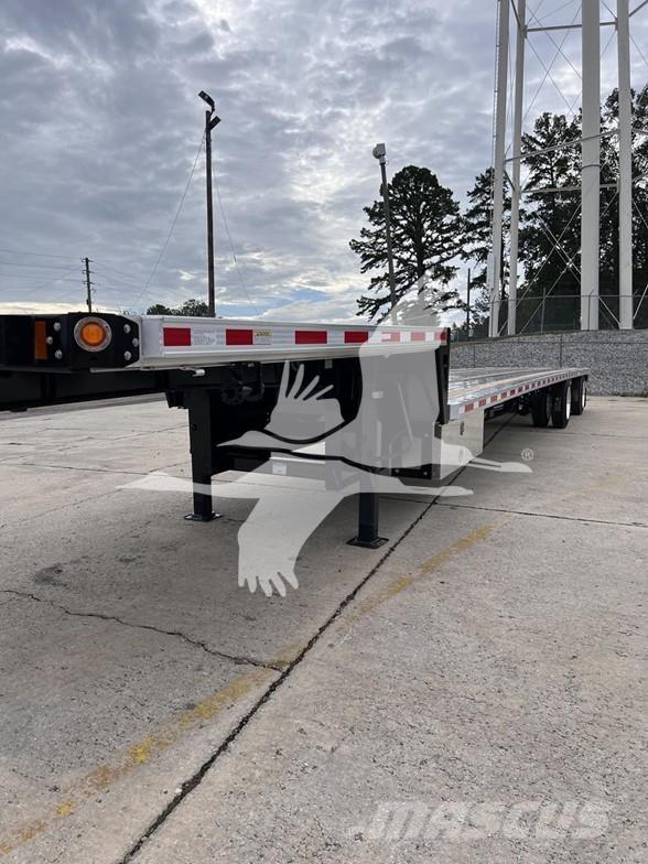 Fontaine  نصف مقطورة مسطحة منخفضة