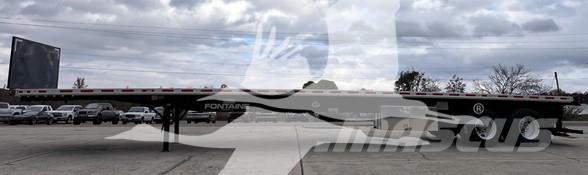 Fontaine  نصف مقطورات مسطحة / مفصلية الجوانب