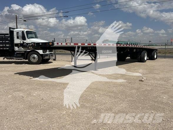 Fontaine  نصف مقطورات مسطحة / مفصلية الجوانب