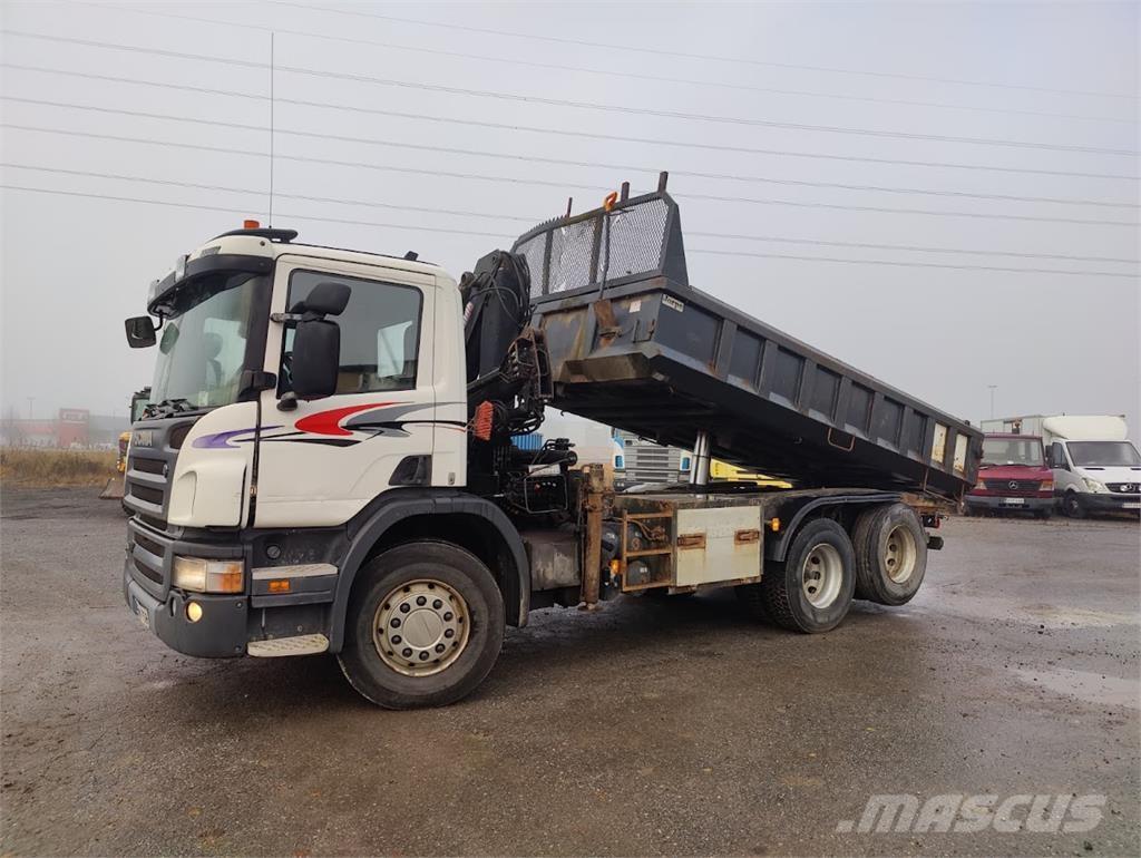 Scania P420 6x2 شاحنات قلابة