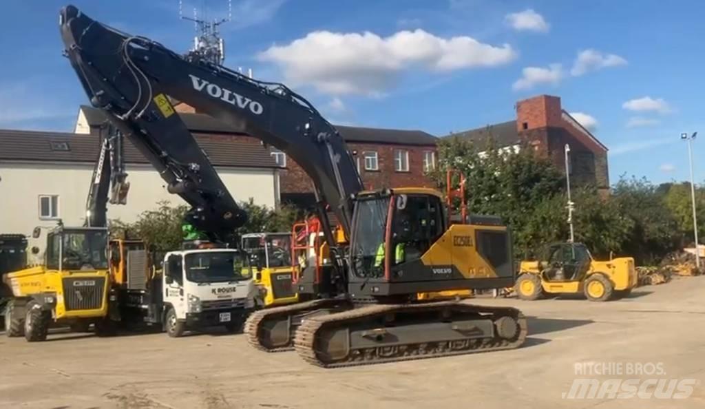 Volvo EC 250 EL حفارات زحافة