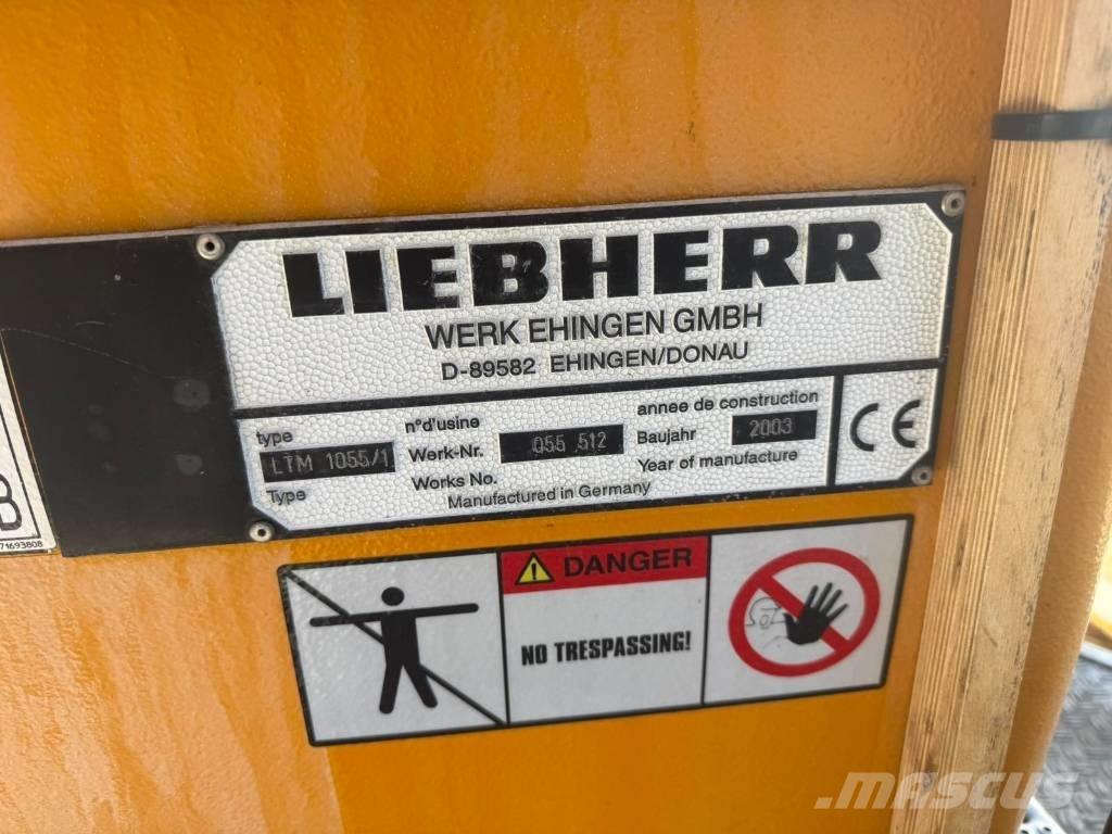 Liebherr LTM 1055-1 رافعات صالحة لكل أنواع الطرق