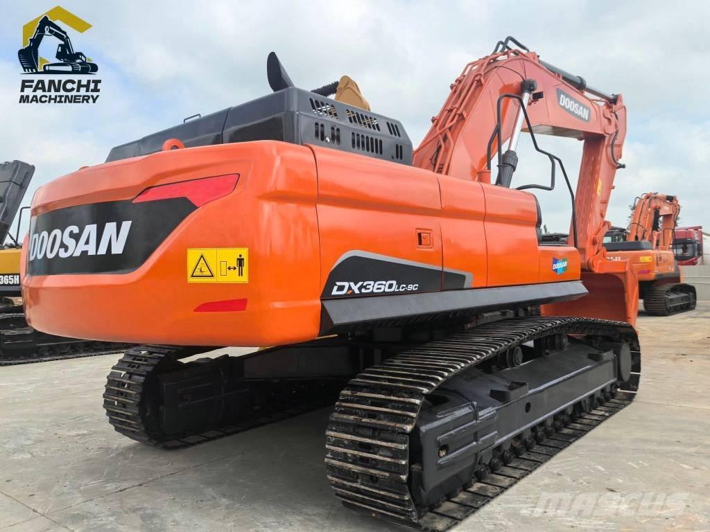 Doosan 360 حفارات زحافة