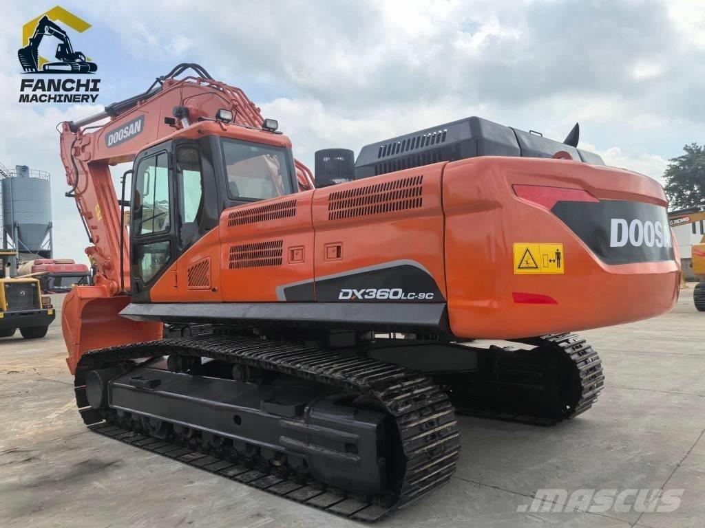 Doosan 360 حفارات زحافة