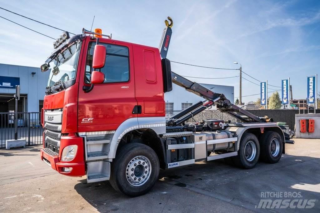 DAF CF 460-6X4-E6 شاحنات الرافعات الخطافية