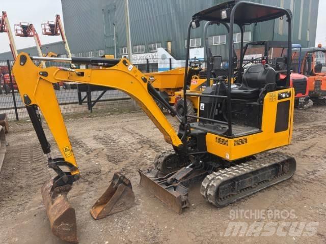 JCB 16 C حفارات صغيرة أقل من 7 طن (حفارات صغيرة)