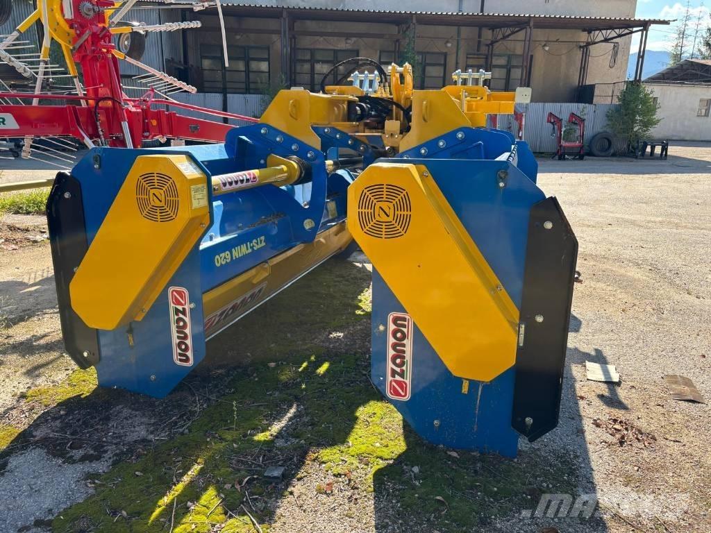 Zanon ZTS TWIN 620 جزازات وأغطية المراعي