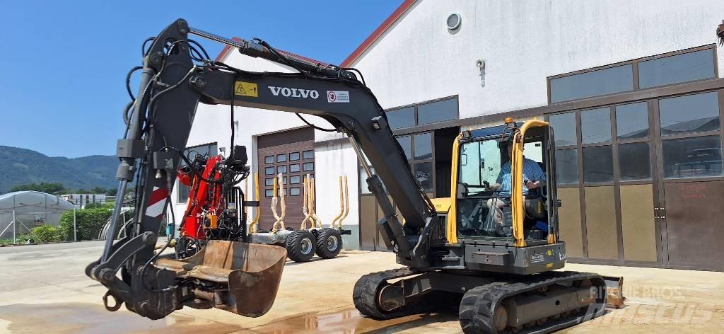 Volvo ECR88 حفارات وسط 7 طن - 12 طن